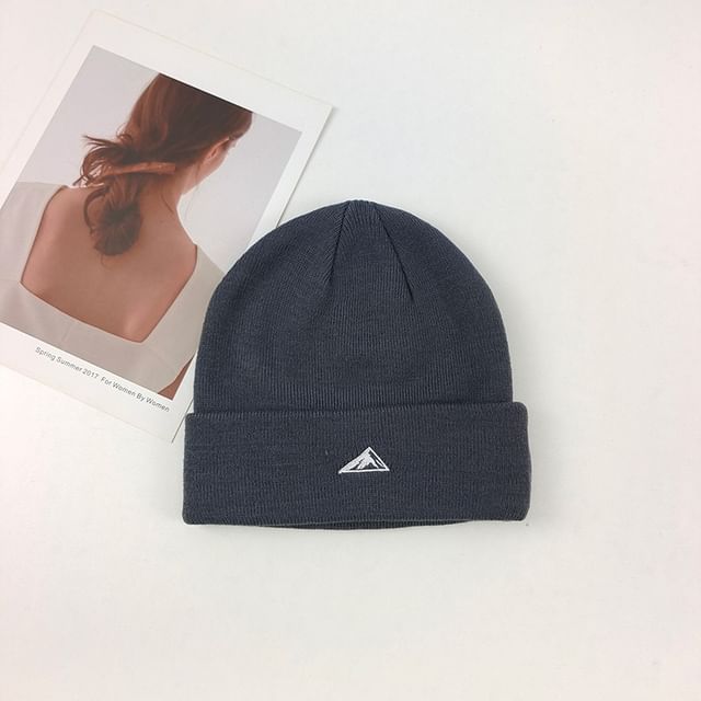 Embroidered Beanie