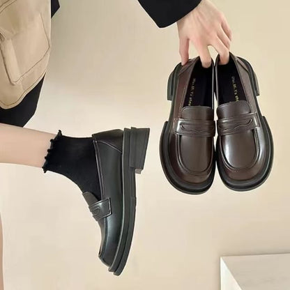 Plain Penny Loafers