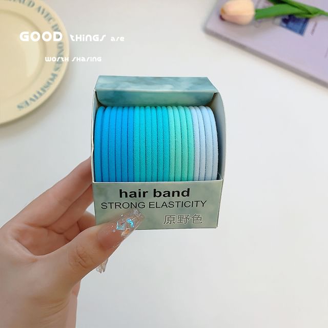 Plain Hair Tie Set