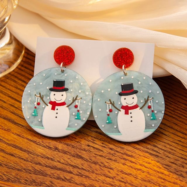 Christmas Drop Earring