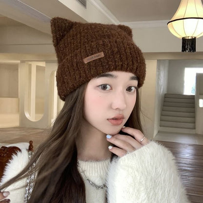 Cat Ear Knit Beanie