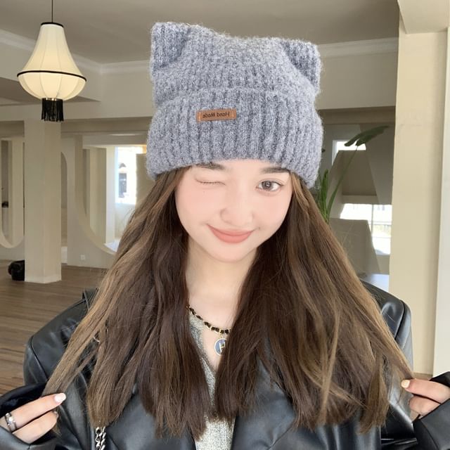 Cat Ear Knit Beanie