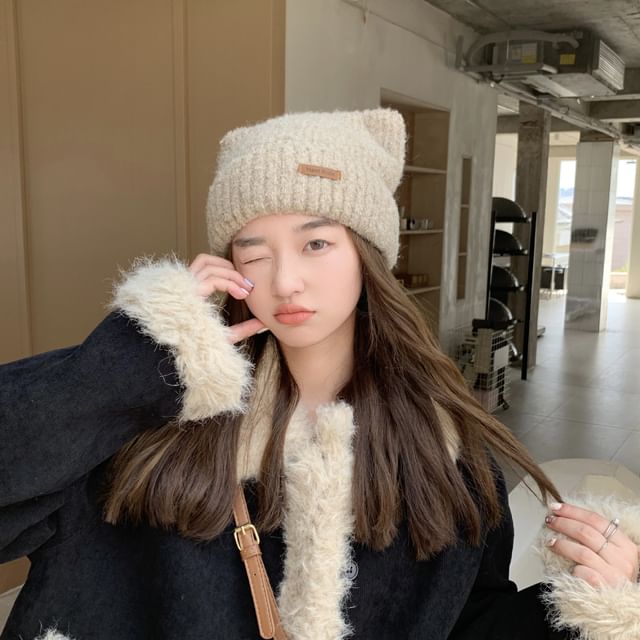 Cat Ear Knit Beanie