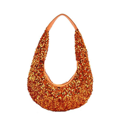 Sequined Shoulder Bag
