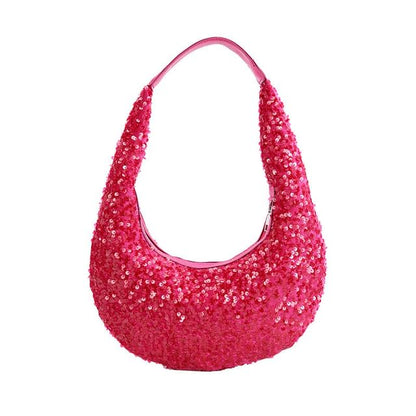 Sequined Shoulder Bag