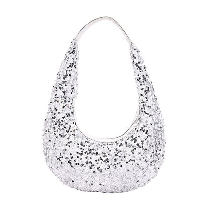 Sequined Shoulder Bag