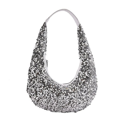 Sequined Shoulder Bag