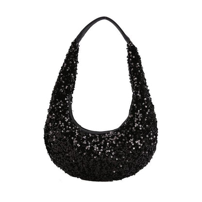 Sequined Shoulder Bag