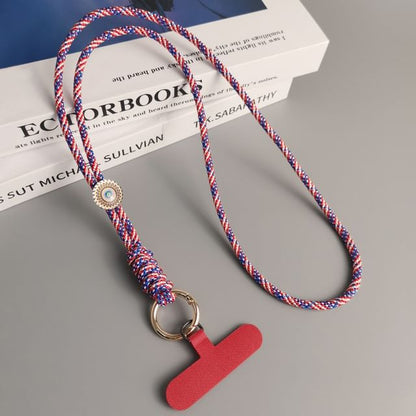 Woven Cord Phone Lanyard with Lanyard Pad