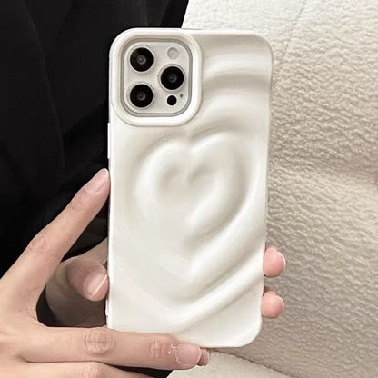 Textured Case Phone Heart