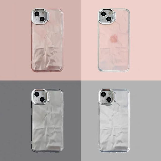 Phone Holographic Case Stand Textured