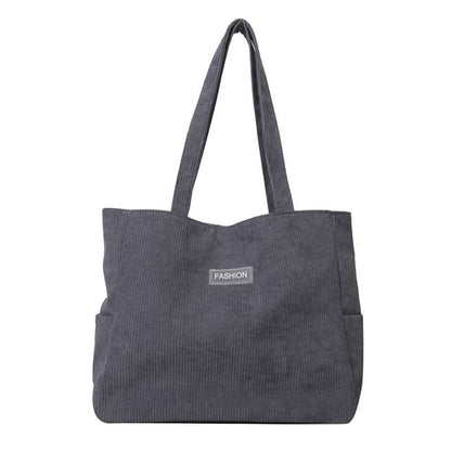 Corduroy Tote Bag