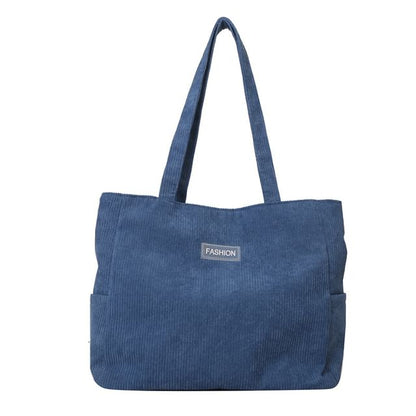 Corduroy Tote Bag