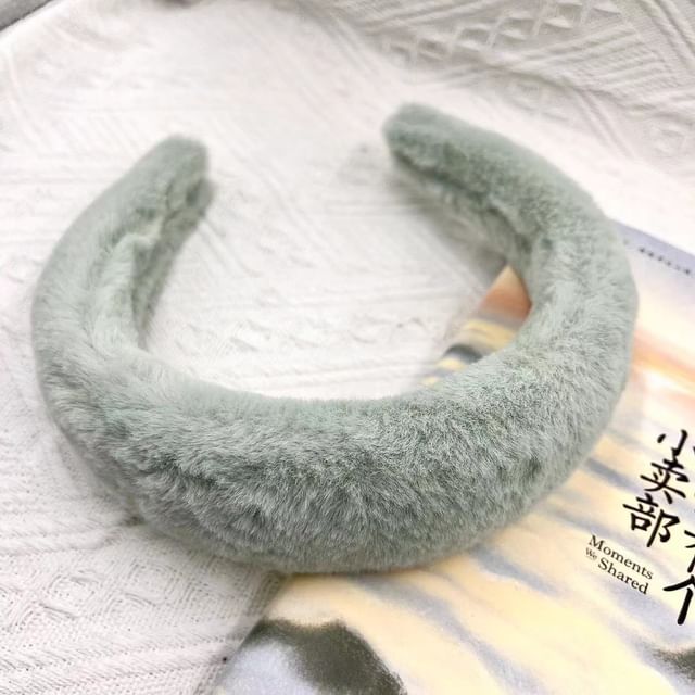 Plain Chenille Headband