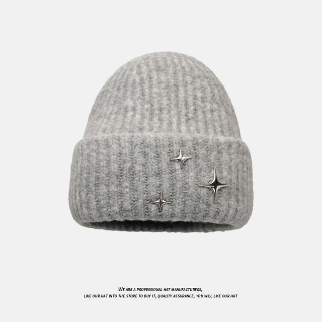 Star Knit Beanie