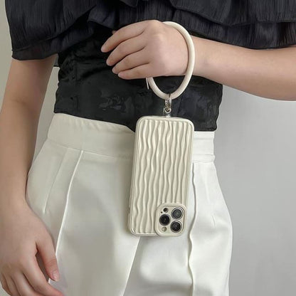 Case Charm Hoop Textured Phone