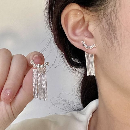 Ear Fringed Jacket Beaded