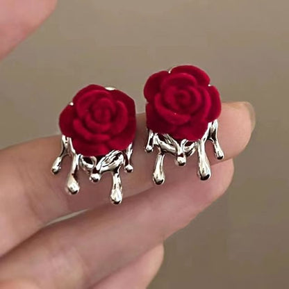 Rose Ear Stud