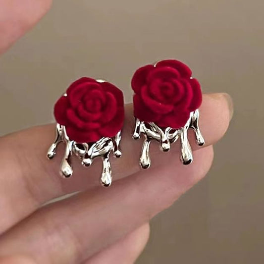 Rose Ear Stud