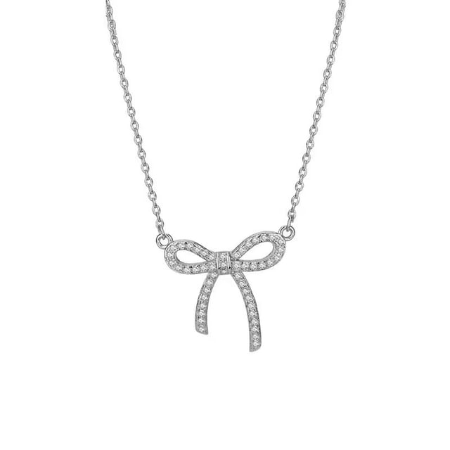 Ribbon Alloy Necklace