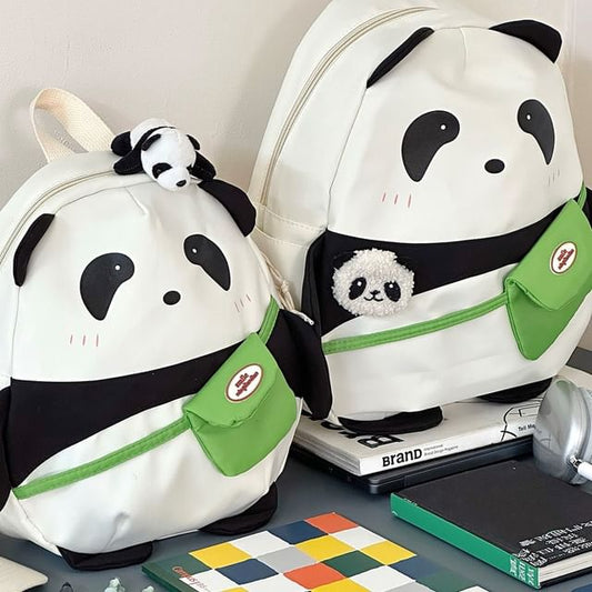 Panda Print Backpack