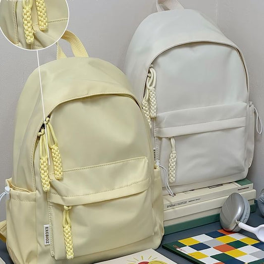 Plain Drawstring Backpack