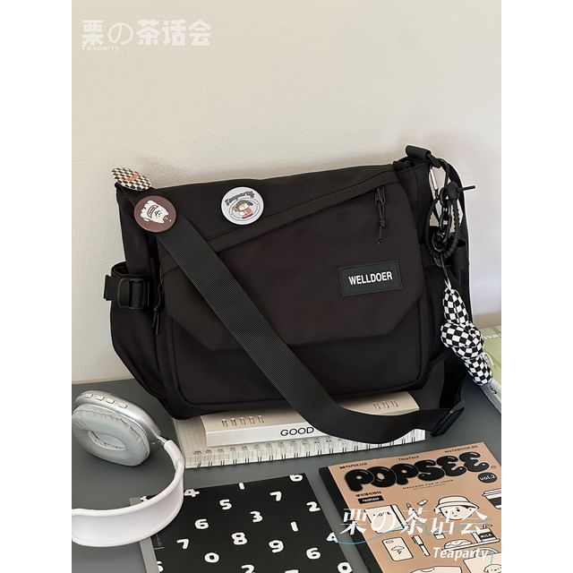 Flap Buckle Messenger Bag