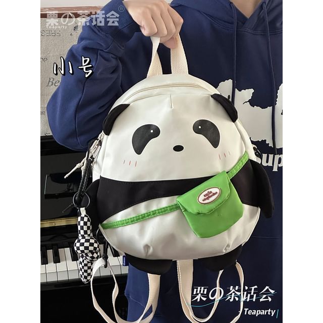 Panda Print Backpack