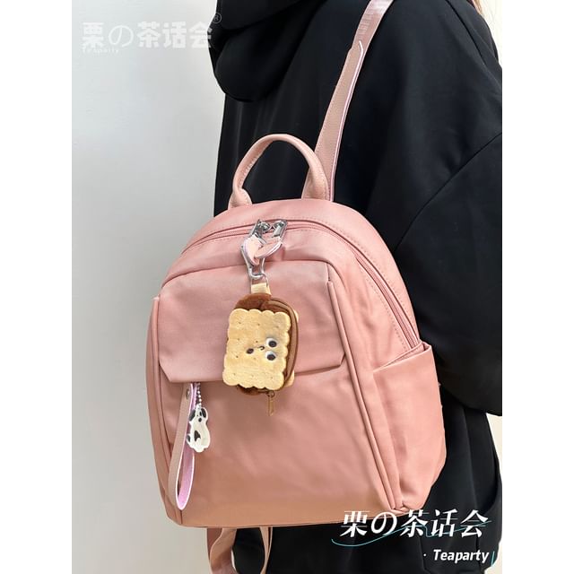 Plain Panel Backpack