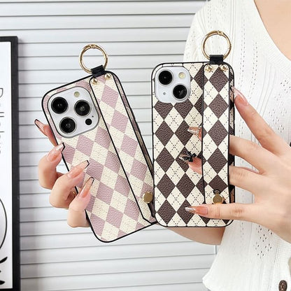 Argyle Strap Phone Case