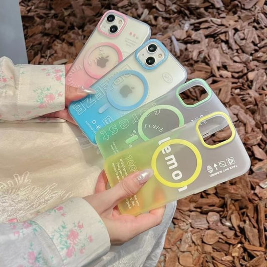 Lettering Gradient MagSafe Phone Case