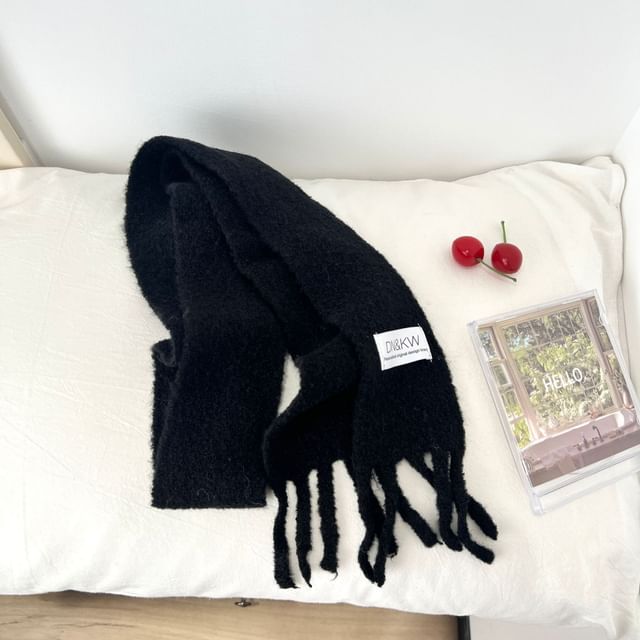 Plain Fringe Scarf