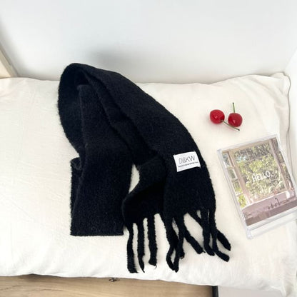 Plain Fringe Scarf
