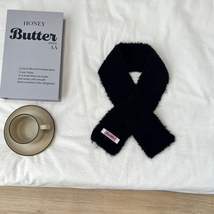 Criss Cross Knit Light Scarf