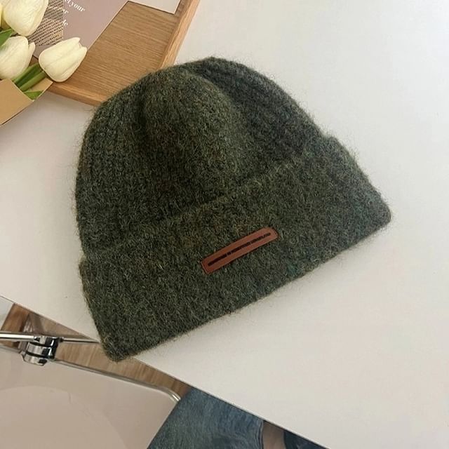 Plain Ribbed Beanie