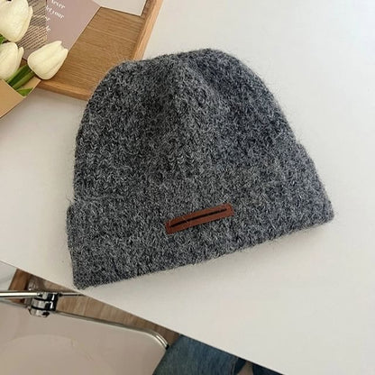 Plain Ribbed Beanie