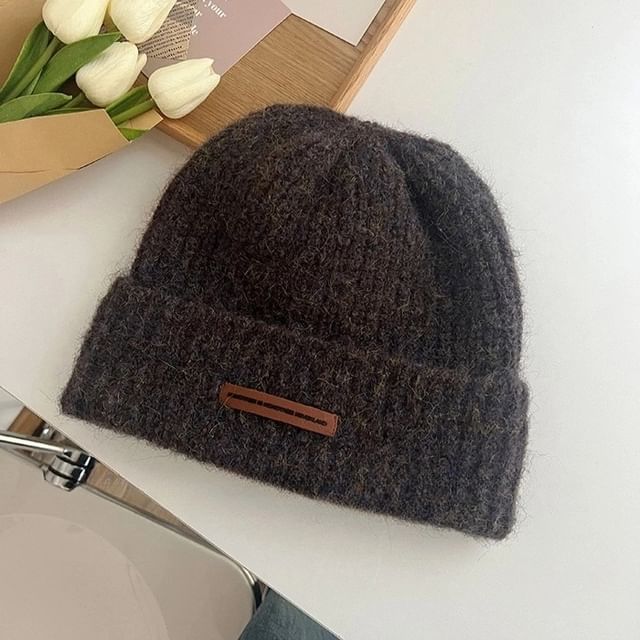 Plain Ribbed Beanie