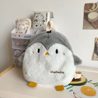 Penguin Fluffy Backpack