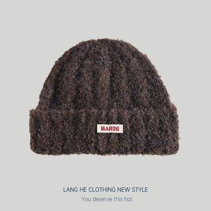 Applique Knit Beanie