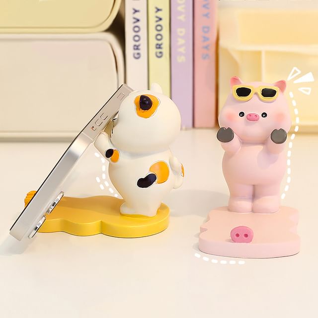 Animal Plastic Desktop Phone Stand (Various Designs)
