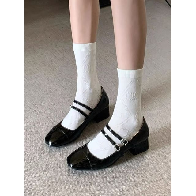 Plain Mary Jane Pumps