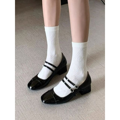 Plain Mary Jane Pumps