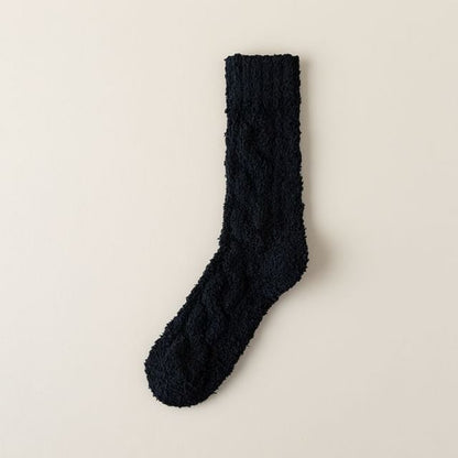 Plain Fleece Socks