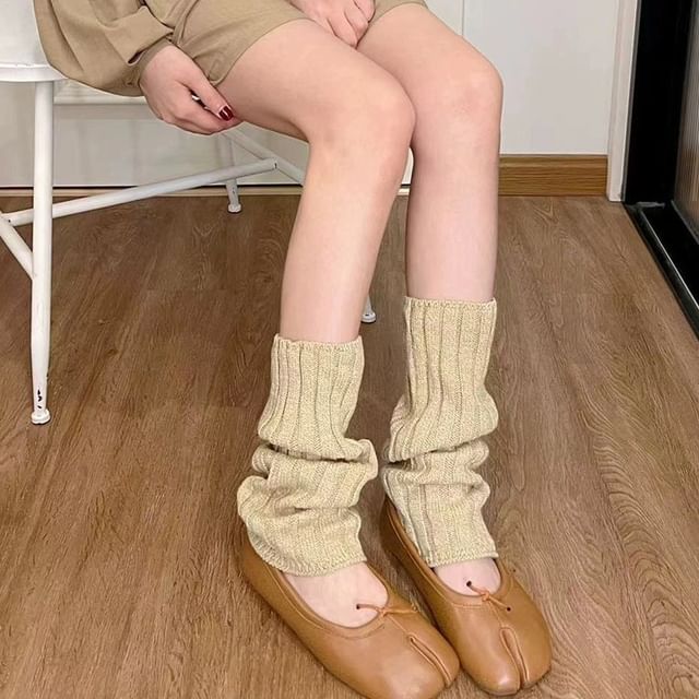 Ribbed Leg Warmers