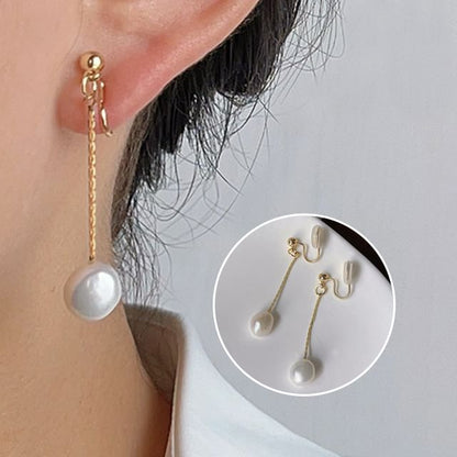 Alloy Ear Dangle Applique Cuff
