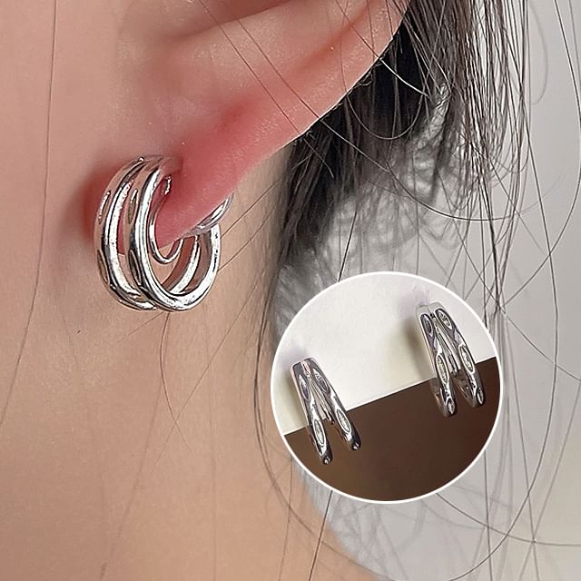 Alloy Layered Cuff Ear