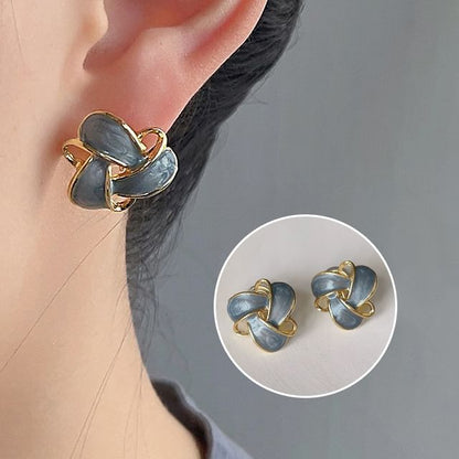 Cuff Ear Glaze Alloy Floral