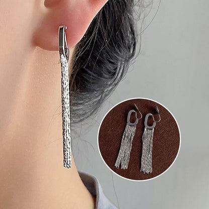 Alloy Cuff Ear Fringed