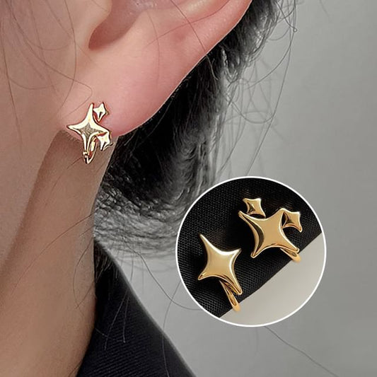 Ear Star Alloy Asymmetrical Cuff