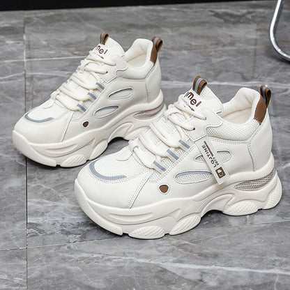 Lettering Platform Sneakers